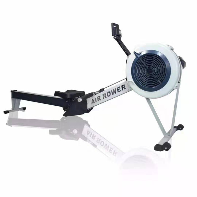 All Steel Foldable Wind Resistance Rowing Machine Professional Household Body-building Air Rower · v2